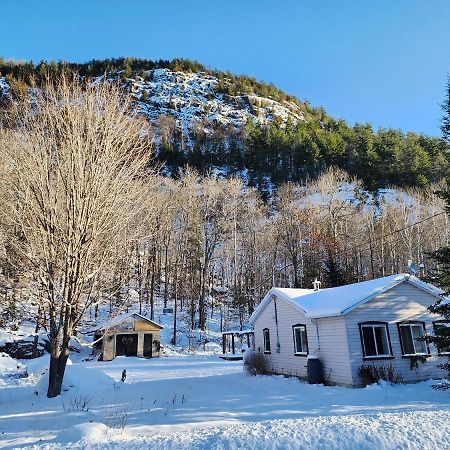 Chalet Falaise By Chalets Nabu Villa Saint-Alexis-des-Monts Bagian luar foto